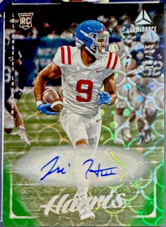 Tre Harris [Green Autograph] #124