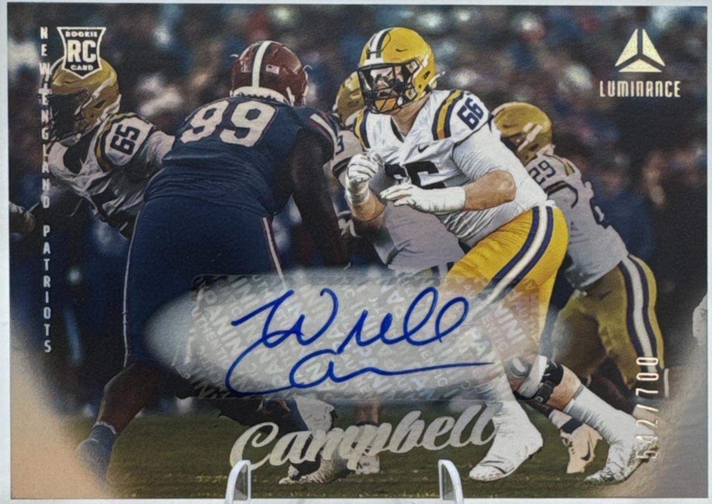 Will Campbell [Blue Autograph] #193