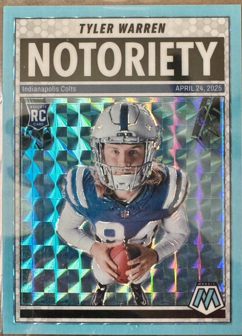 Tyler Warren [Mosaic Blue Fluorescent] #25