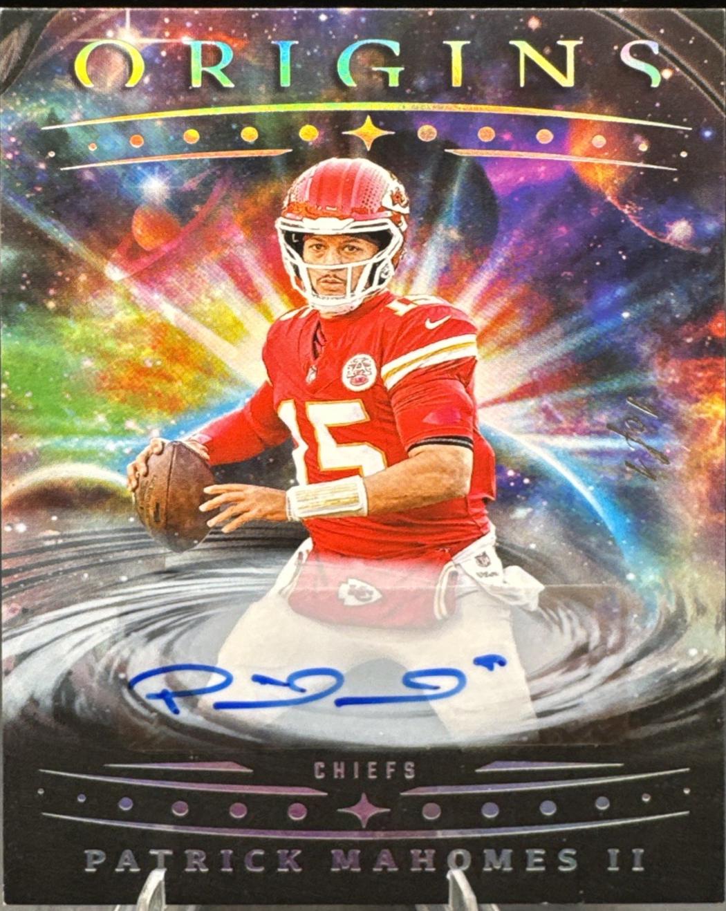 Patrick Mahomes II [Black Autograph] #49