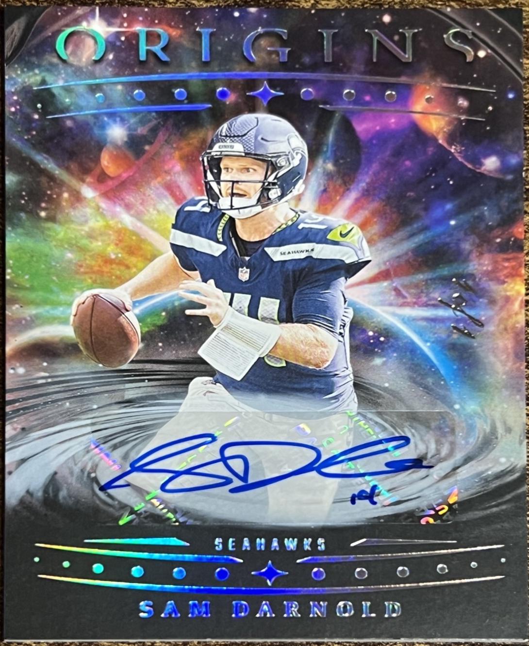 Sam Darnold [Black Autograph] #58