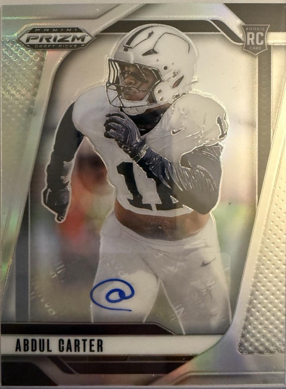 Abdul Carter [Silver Autograph] #102