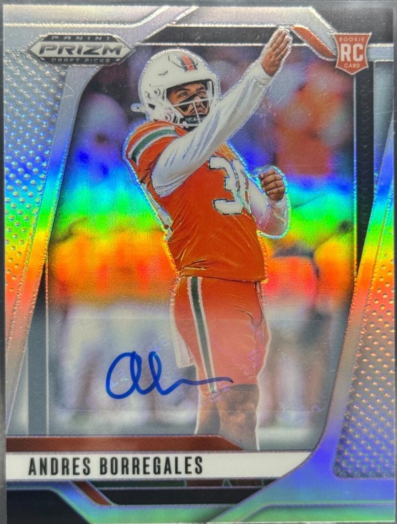 Andres Borregales [Silver Autograph] #56