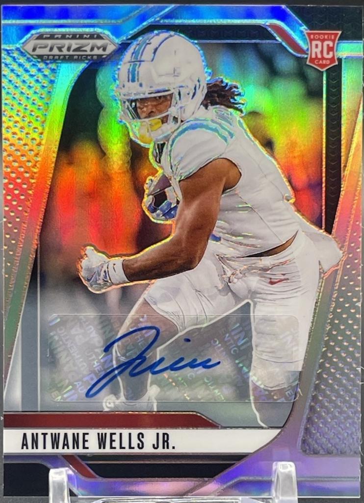 Antwane Wells Jr. [Silver Autograph] #94