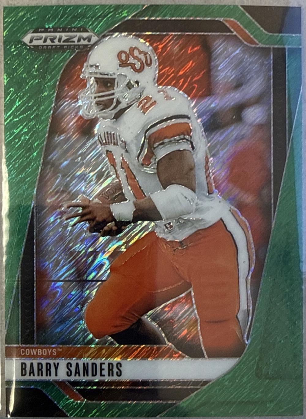 Barry Sanders [Green Shimmer] #188