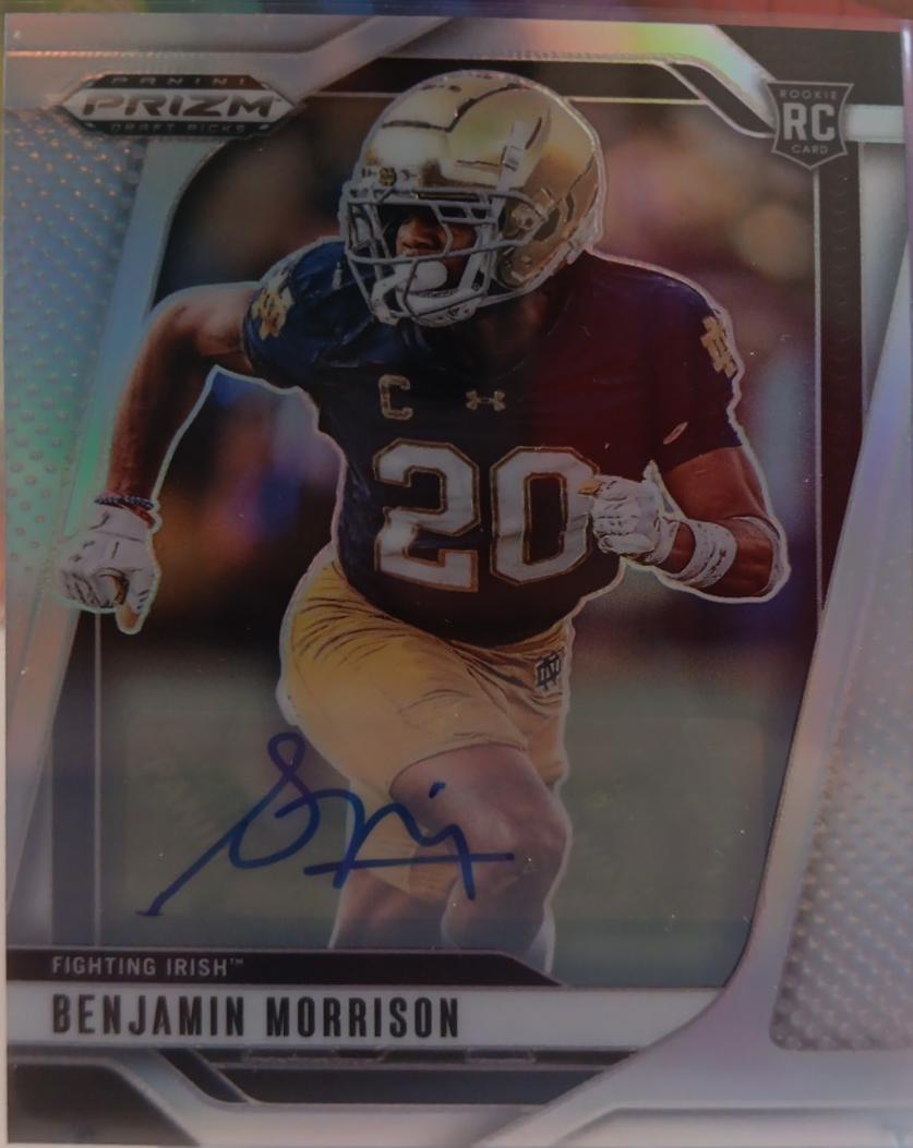 Benjamin Morrison [Silver Autograph] #75