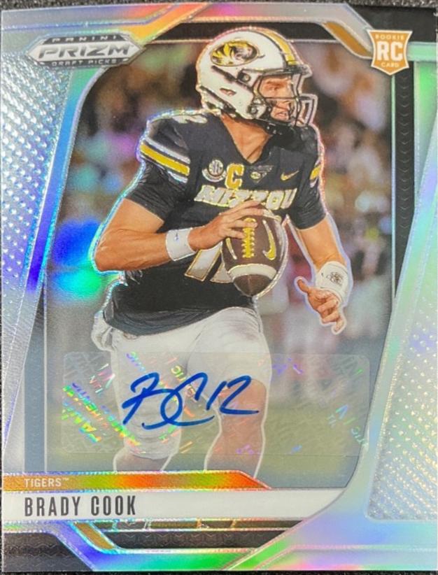 Brady Cook [Silver Autograph] #70