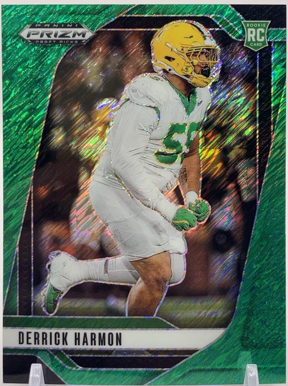 Derrick Harmon [Green Shimmer] #96