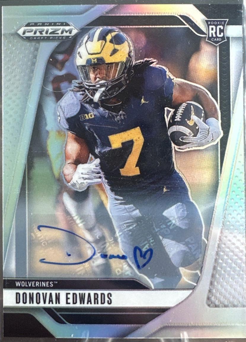Donovan Edwards [Silver Autograph] #65