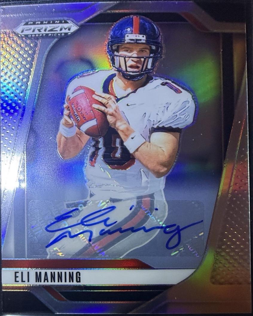 Eli Manning [Silver Autograph] #189