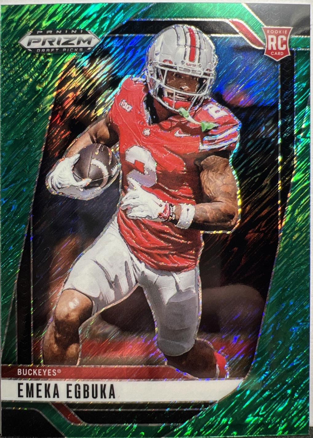 Emeka Egbuka [Green Shimmer] #85