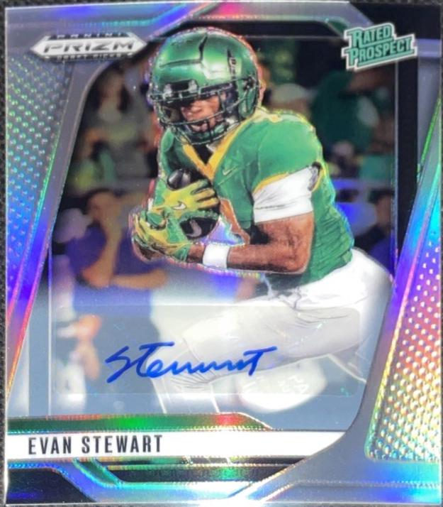 Evan Stewart [Silver Autograph] #100
