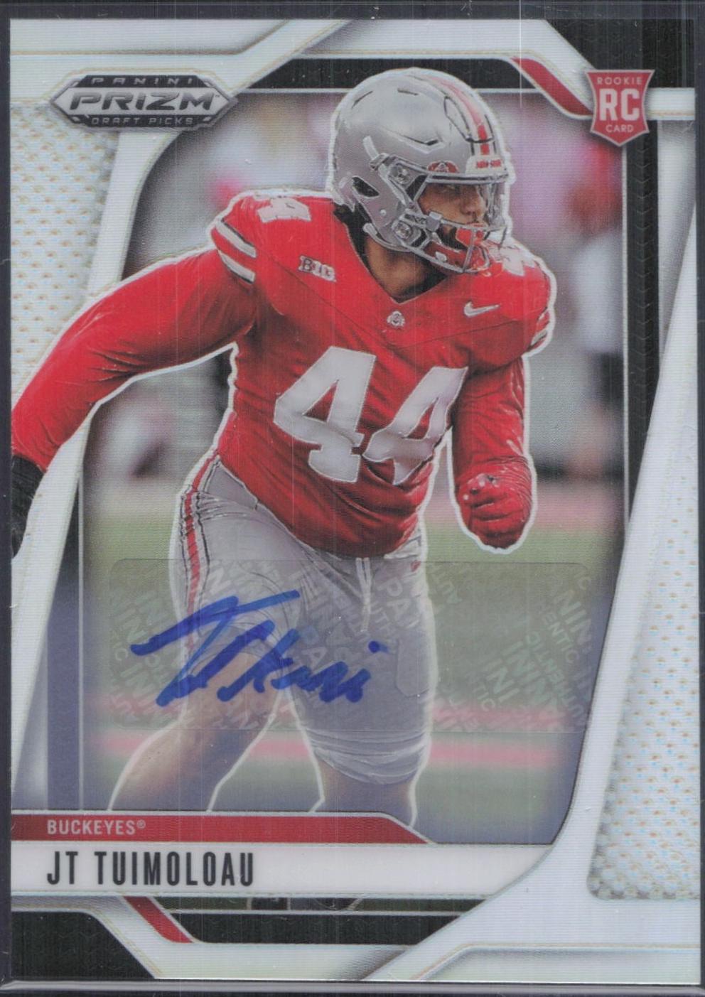 JT Tuimoloau [Silver Autograph] #81