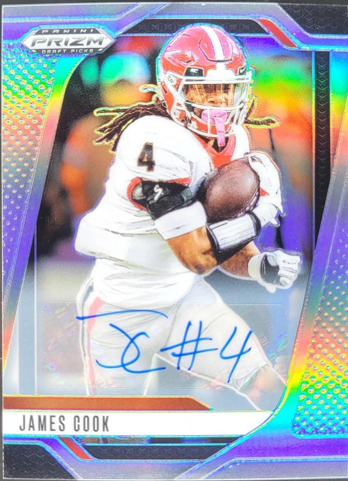 James Cook [Silver Autograph] #175
