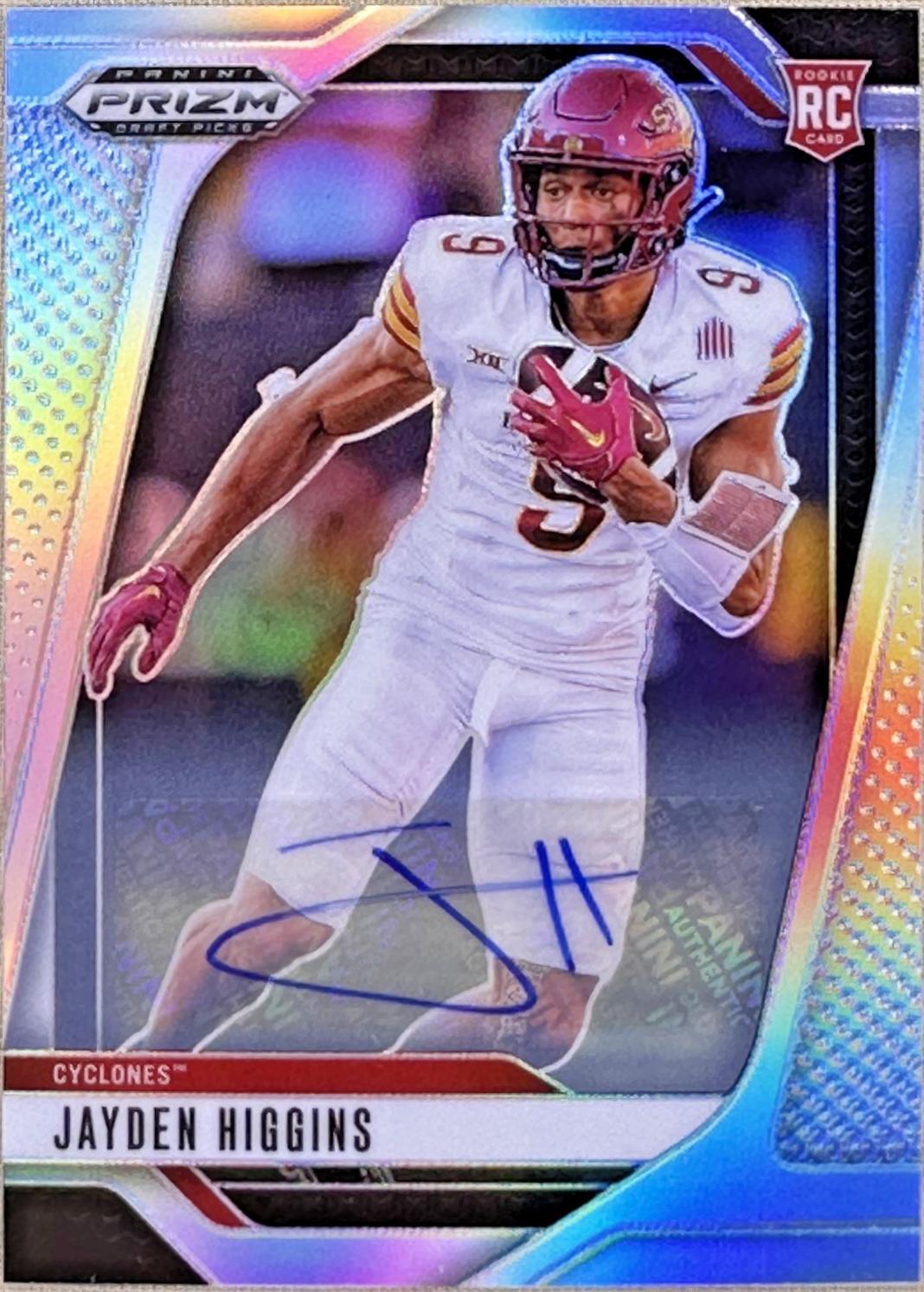 Jayden Higgins [Silver Autograph] #40