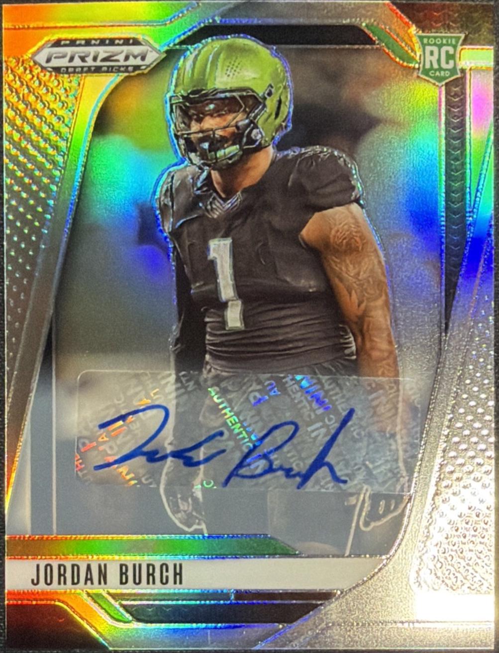 Jordan Burch [Silver Autograph] #95