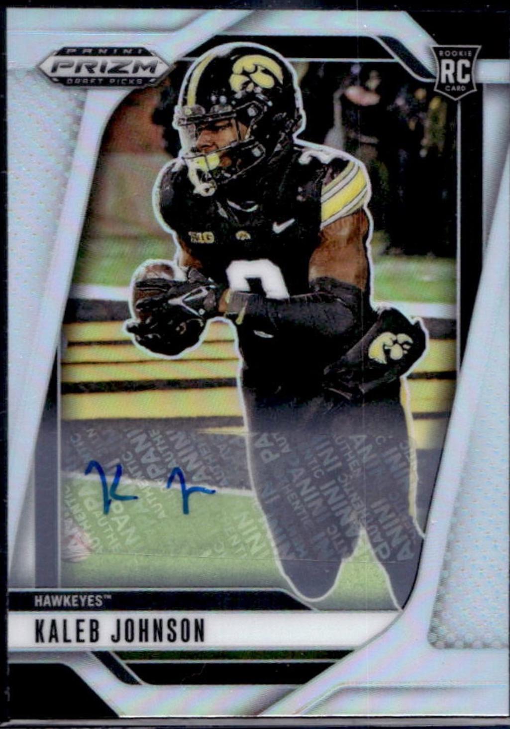 Kaleb Johnson [Silver Autograph] #38