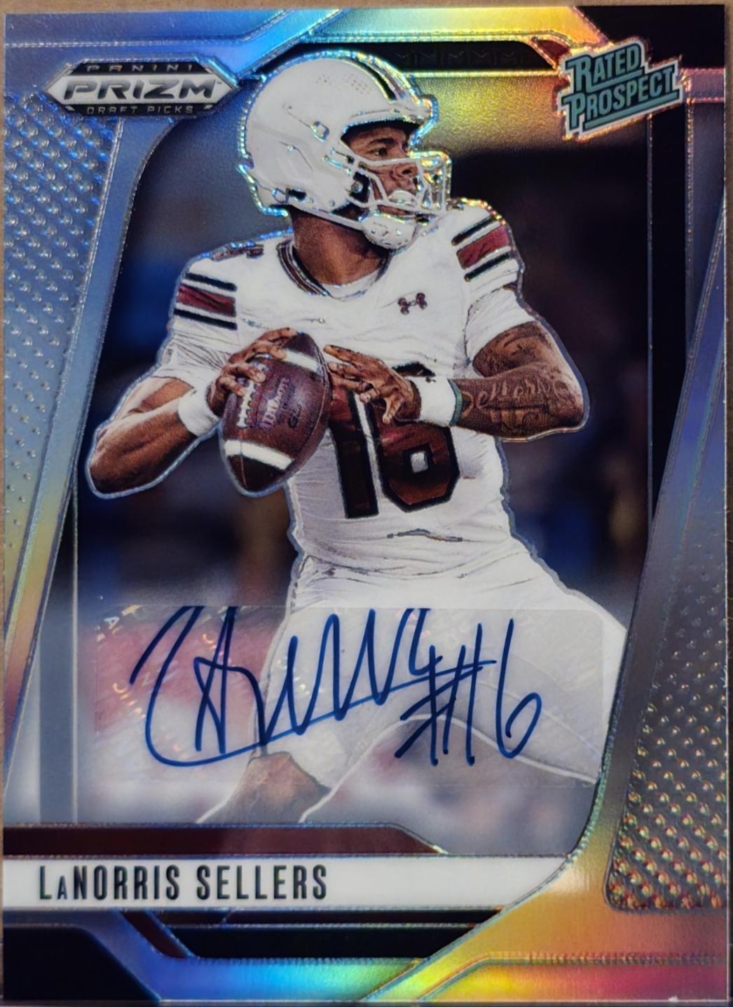 LaNorris Sellers [Silver Autograph] #165