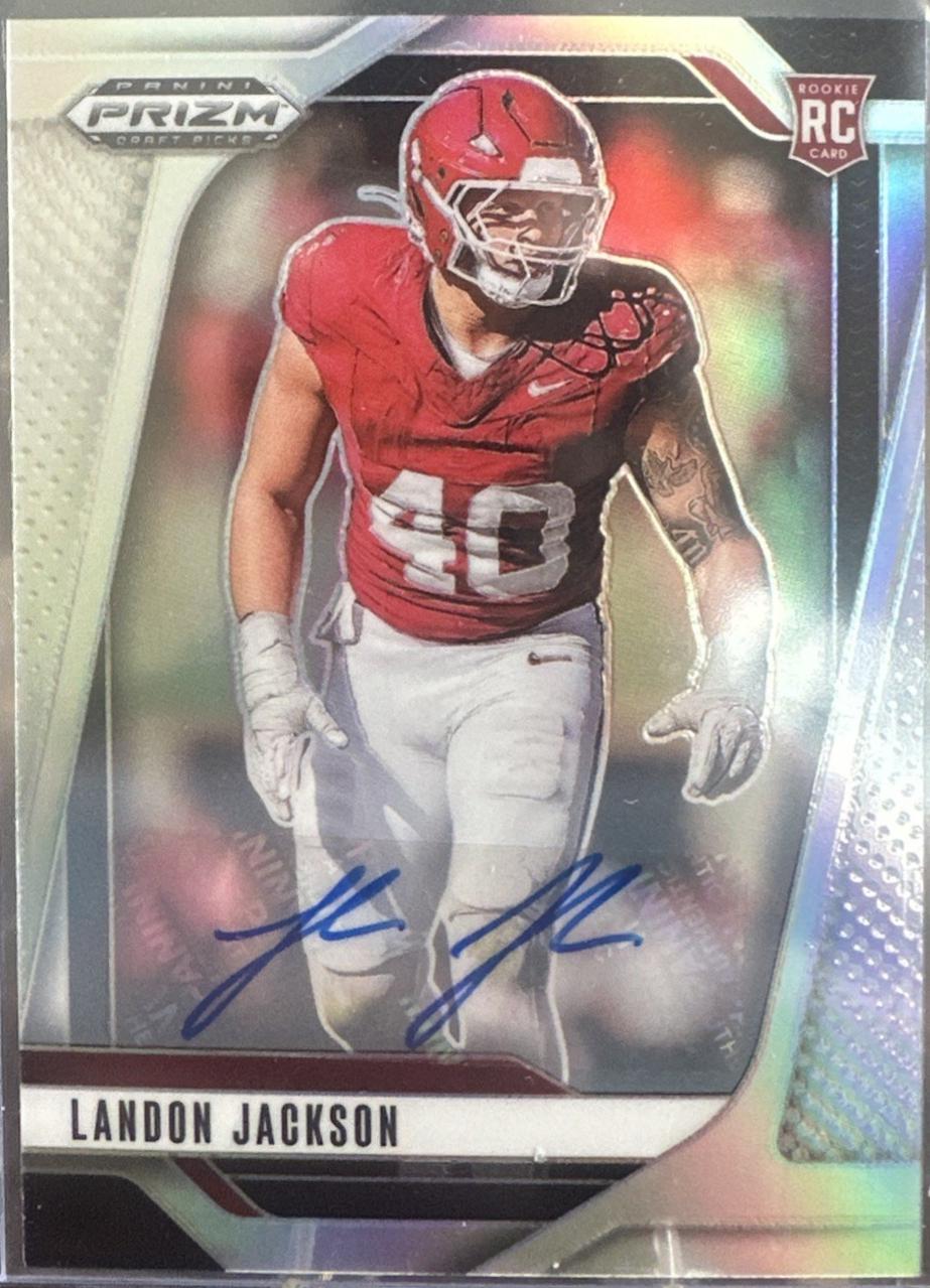 Landon Jackson [Silver Autograph] #10