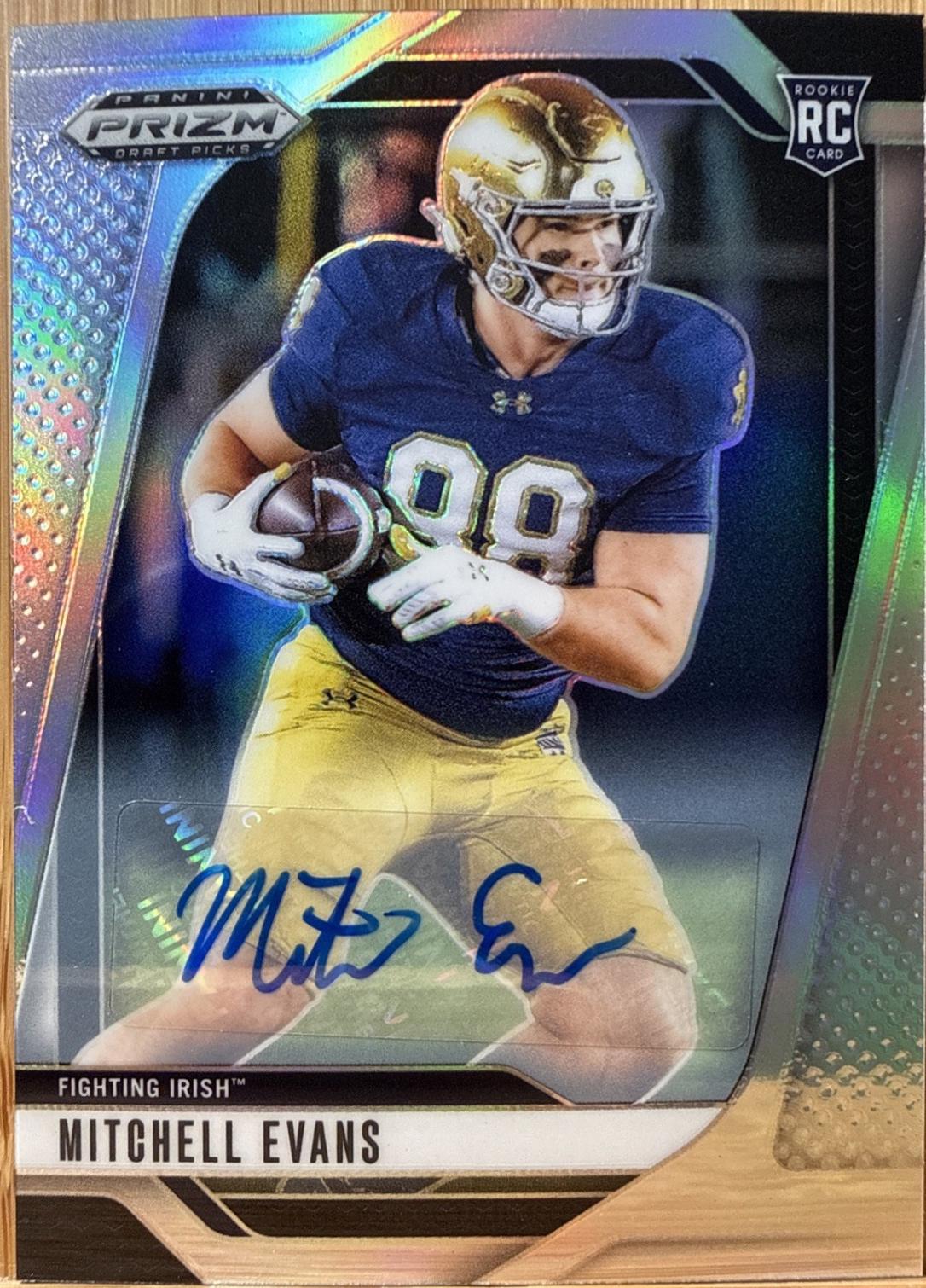 Mitchell Evans [Silver Autograph] #78
