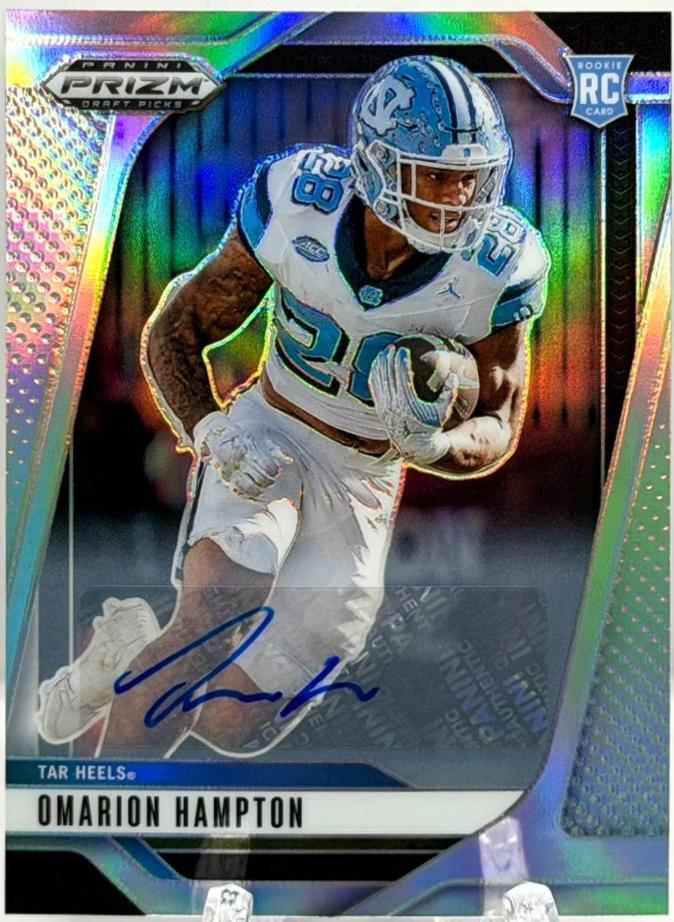 Omarion Hampton [Silver Autograph] #74