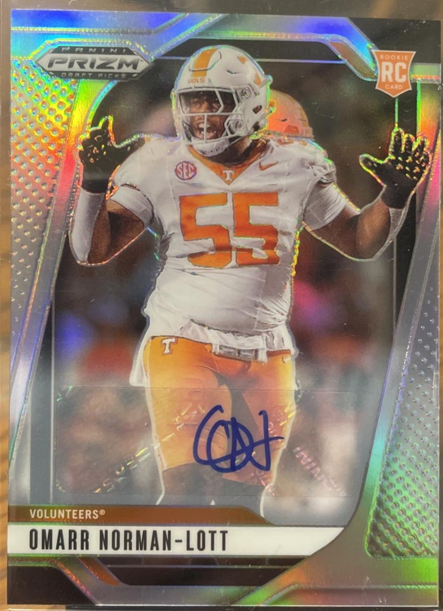 Omarr Norman-Lott [Silver Autograph] #120