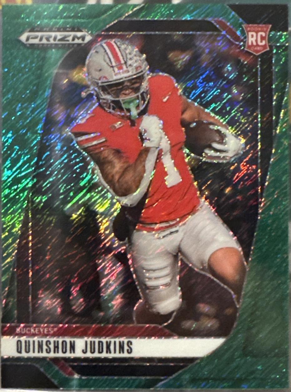 Quinshon Judkins [Green Shimmer] #84