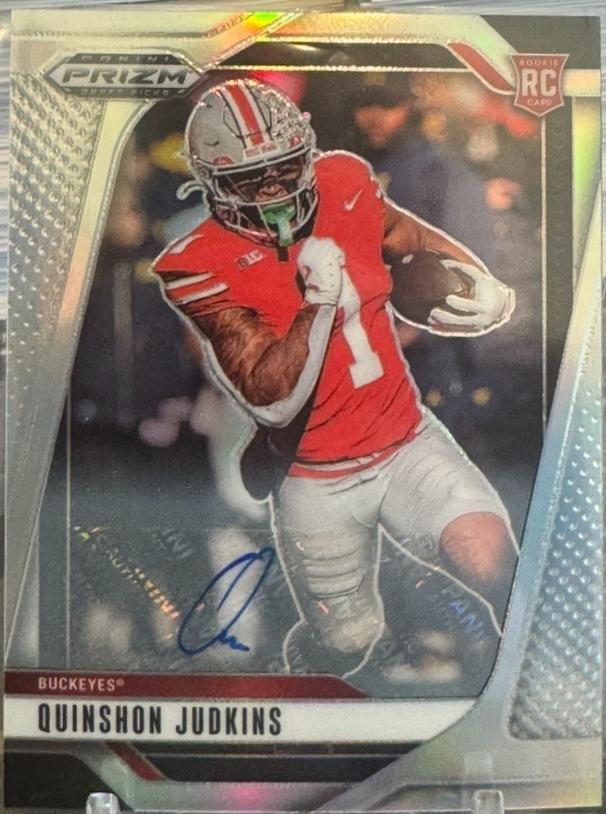 Quinshon Judkins [Silver Autograph] #84