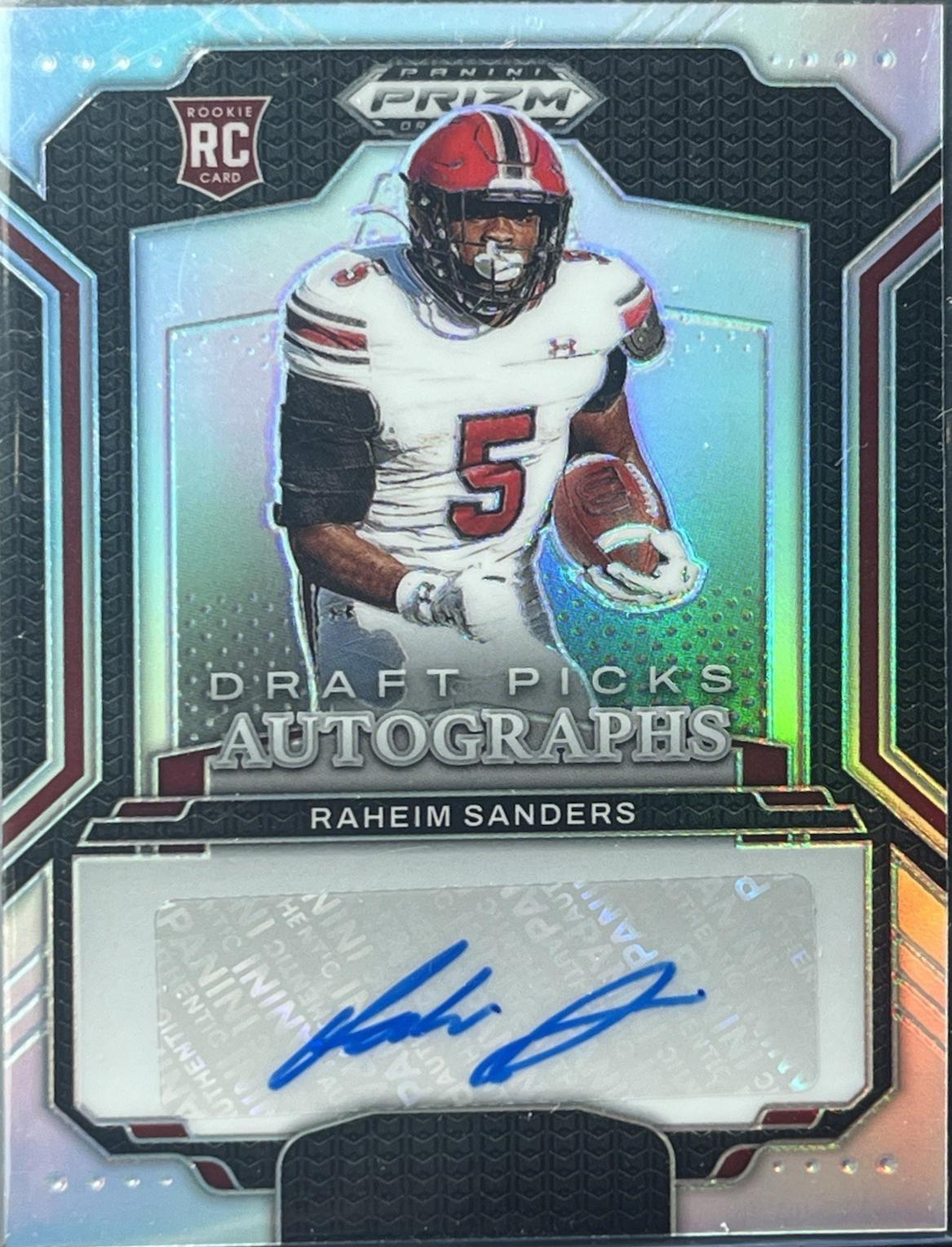 Raheim Sanders [Silver Autograph] #113