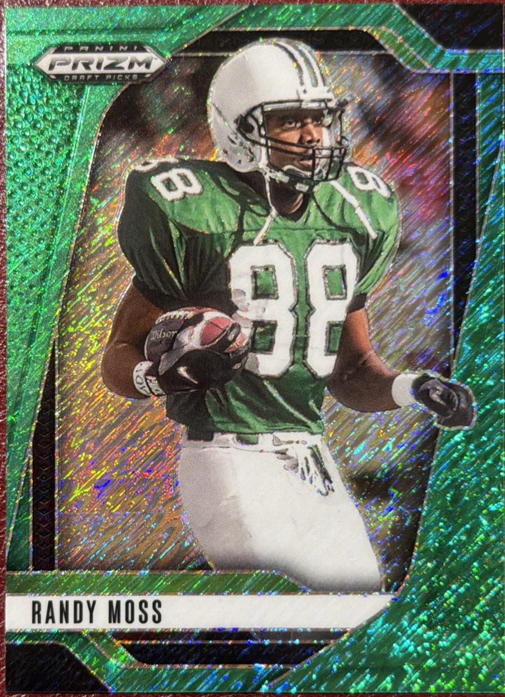 Randy Moss [Green Shimmer] #181