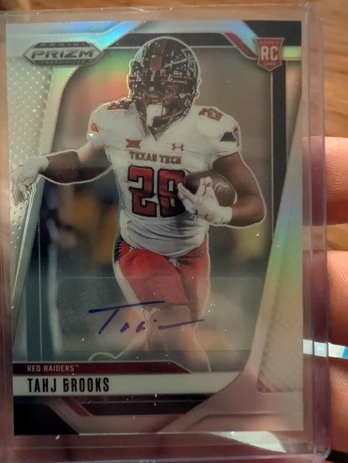 Tahj Brooks [Silver Autograph] #134