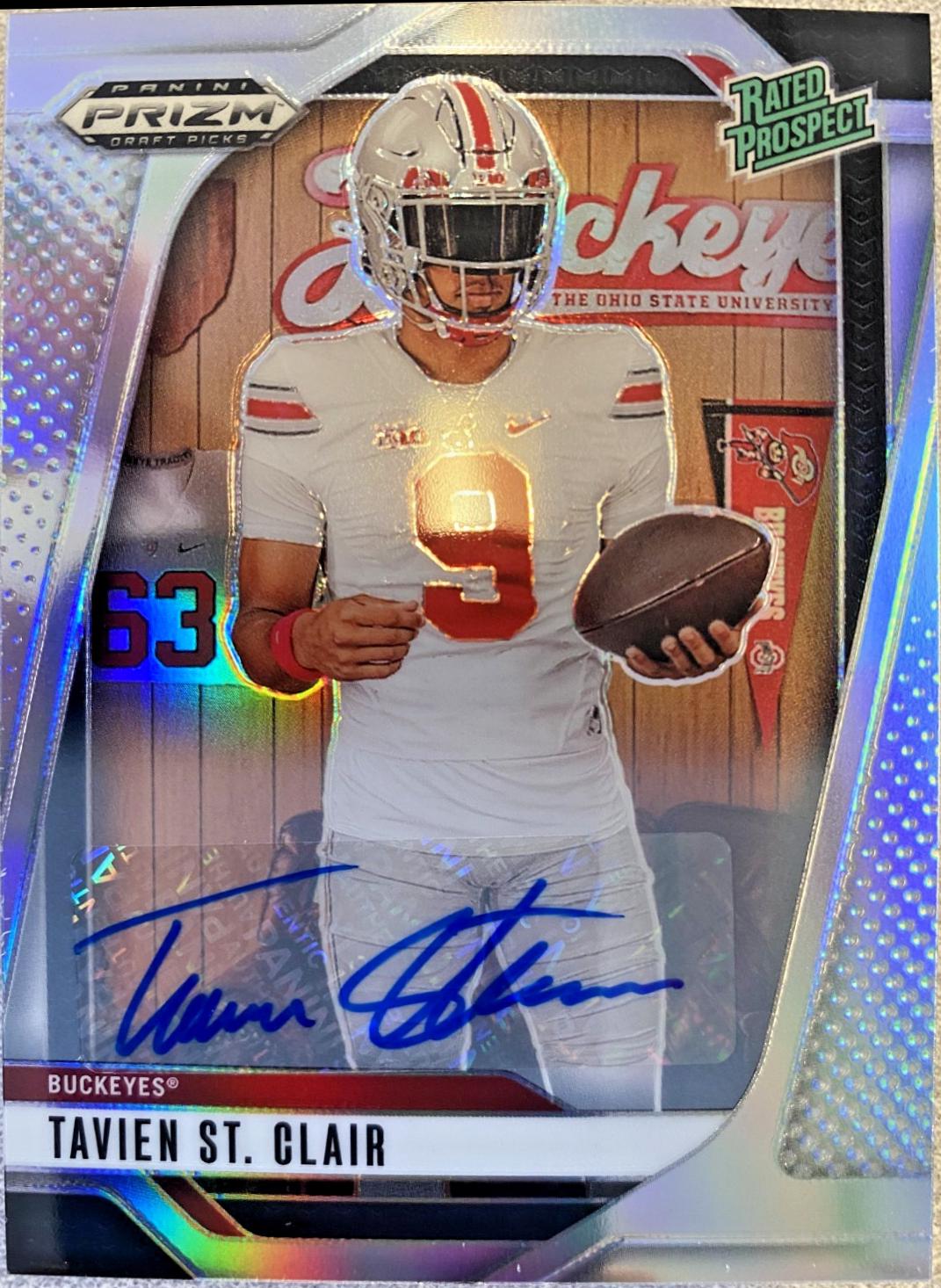 Tavien St. Clair [Silver Autograph] #162