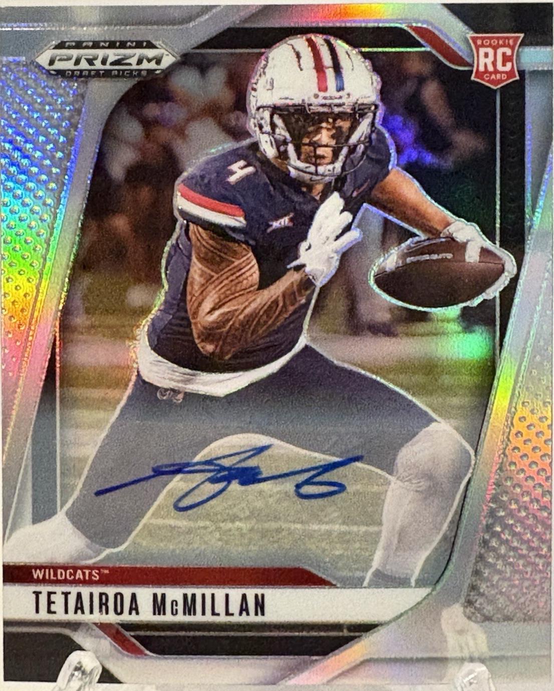 Tetairoa McMillan [Silver Autograph] #8