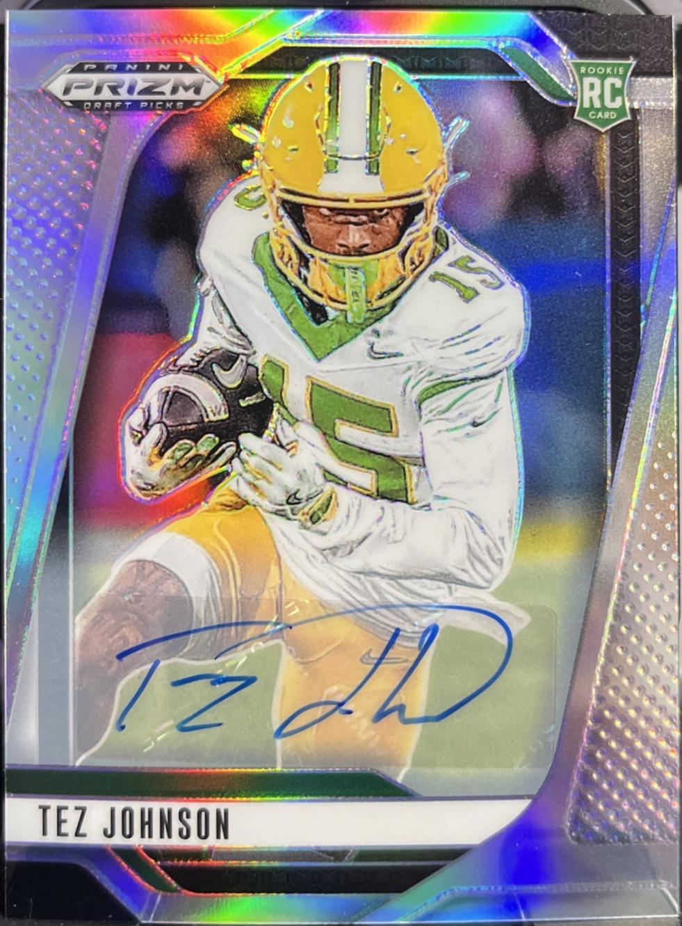 Tez Johnson [Silver Autograph] #101