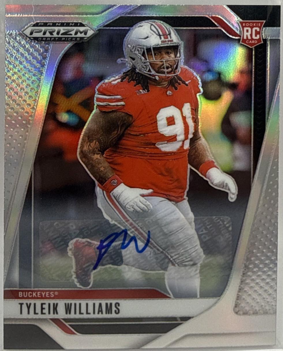 Tyleik Williams [Silver Autograph] #82