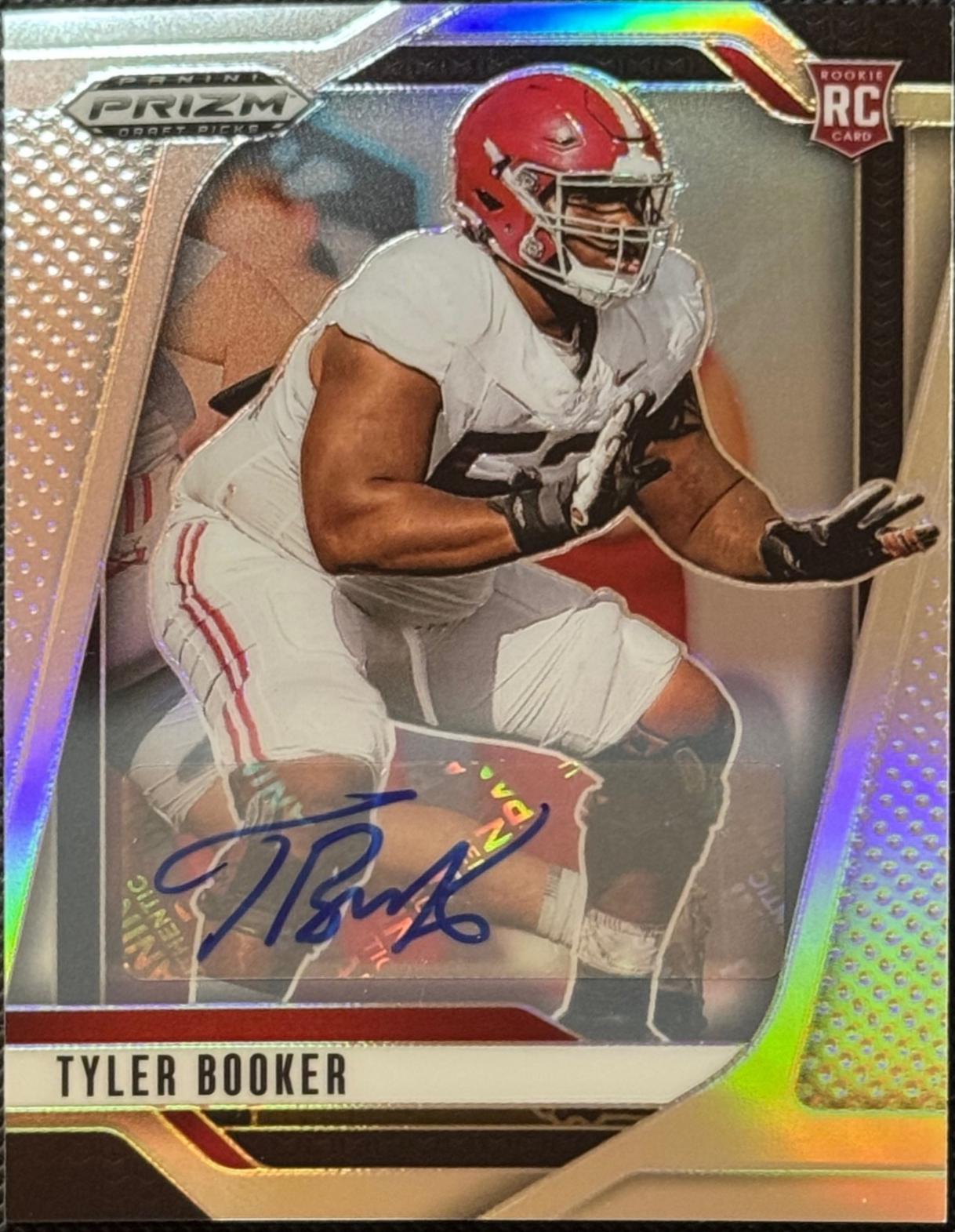 Tyler Booker [Silver Autograph] #140