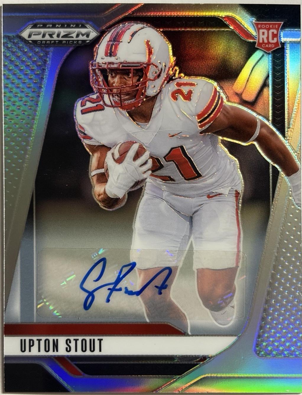 Upton Stout [Silver Autograph] #149