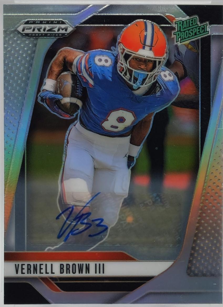 Vernell Brown III [Silver Autograph] #154