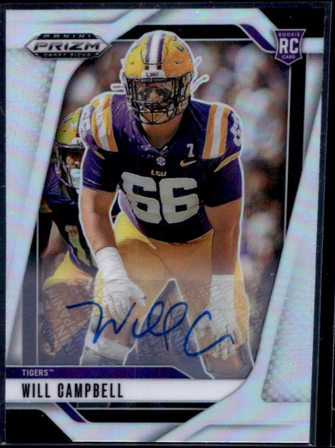 Will Campbell [Silver Autograph] #54