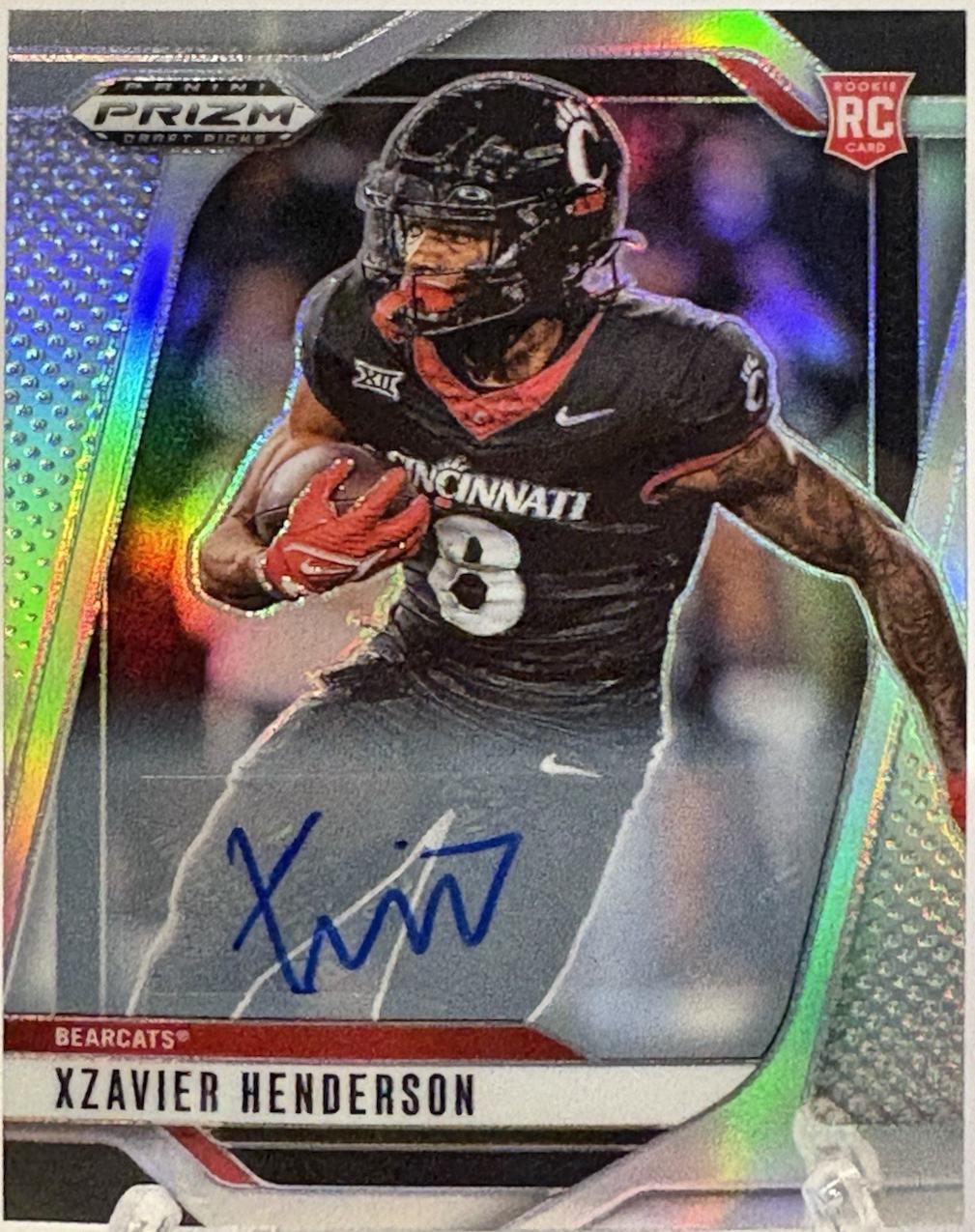 Xzavier Henderson [Silver Autograph] #15