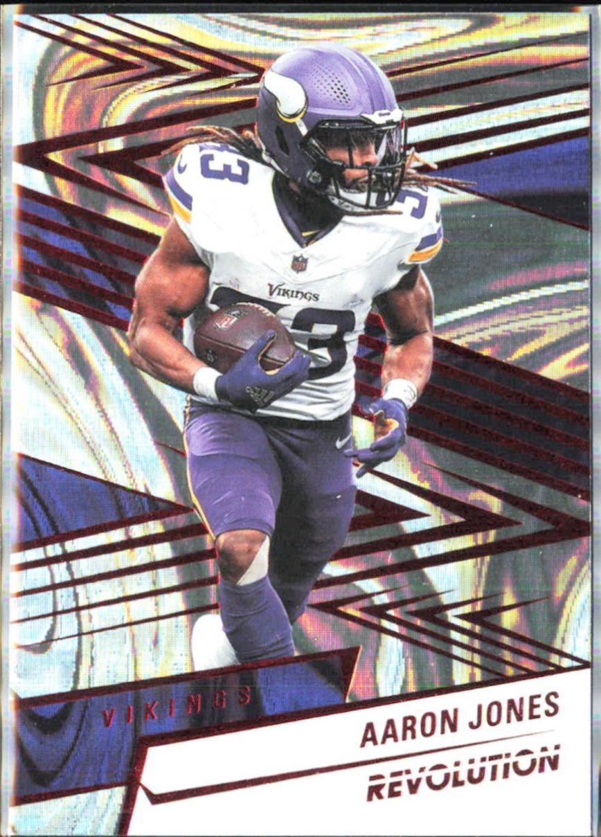Aaron Jones [Red Swirl] #89