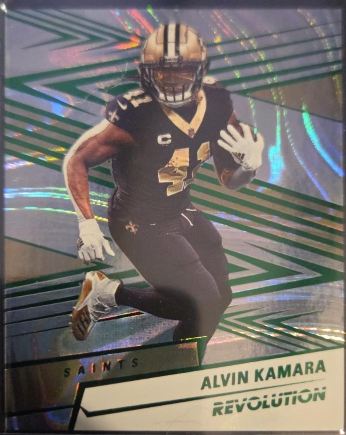 Alvin Kamara [Green Swirl] #52