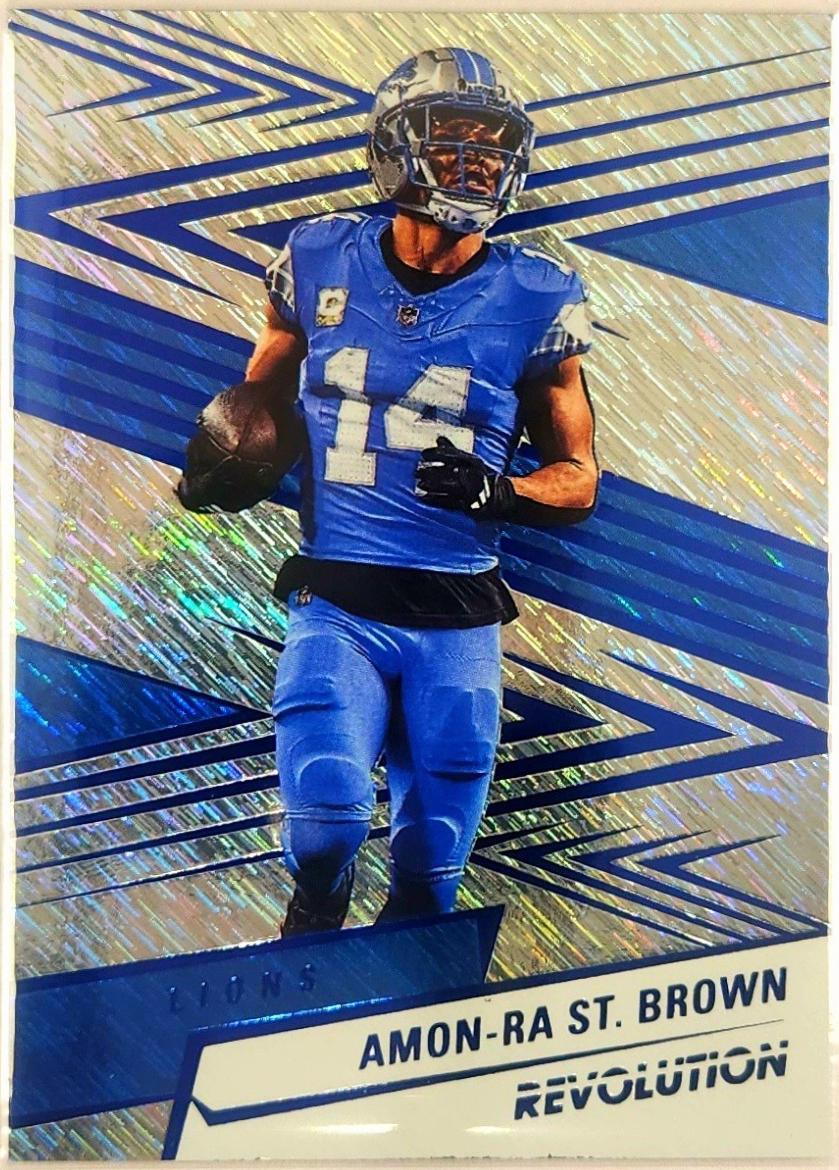 Amon-Ra St. Brown [Blue Storm] #180