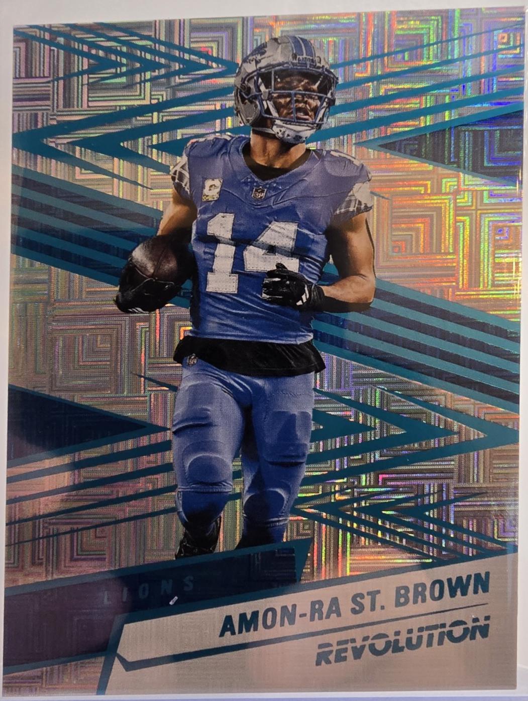 Amon-Ra St. Brown [Teal Levels] #180