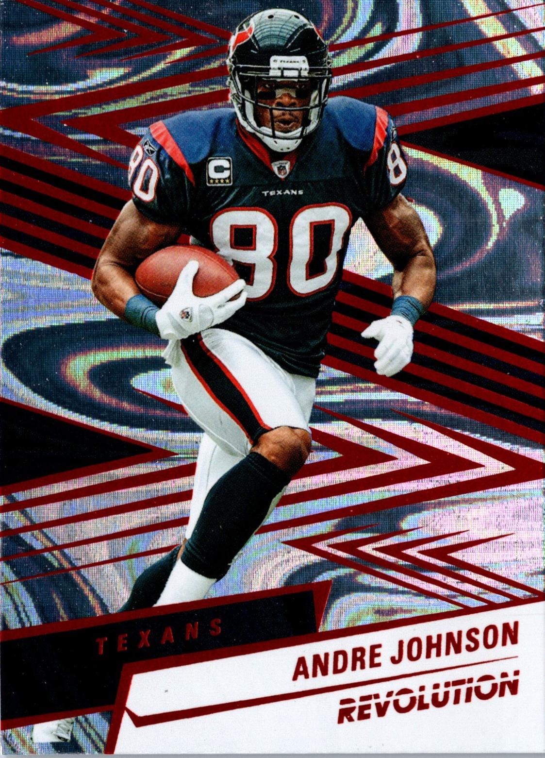 Andre Johnson [Purple Swirl] #188