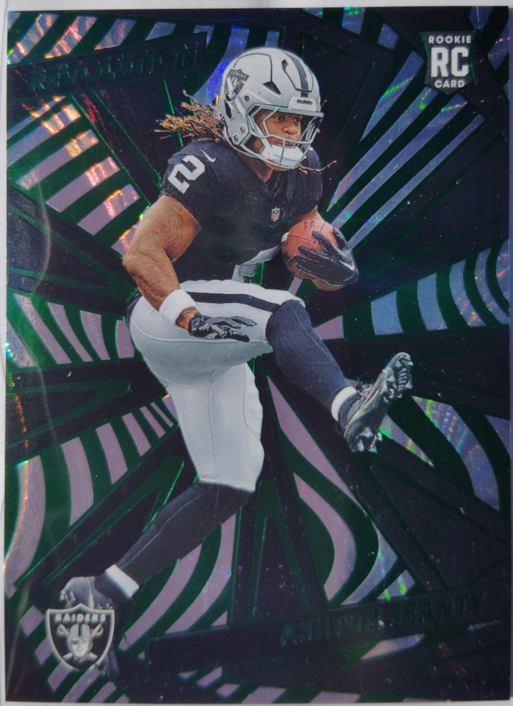 Ashton Jeanty [Green Swirl] #202