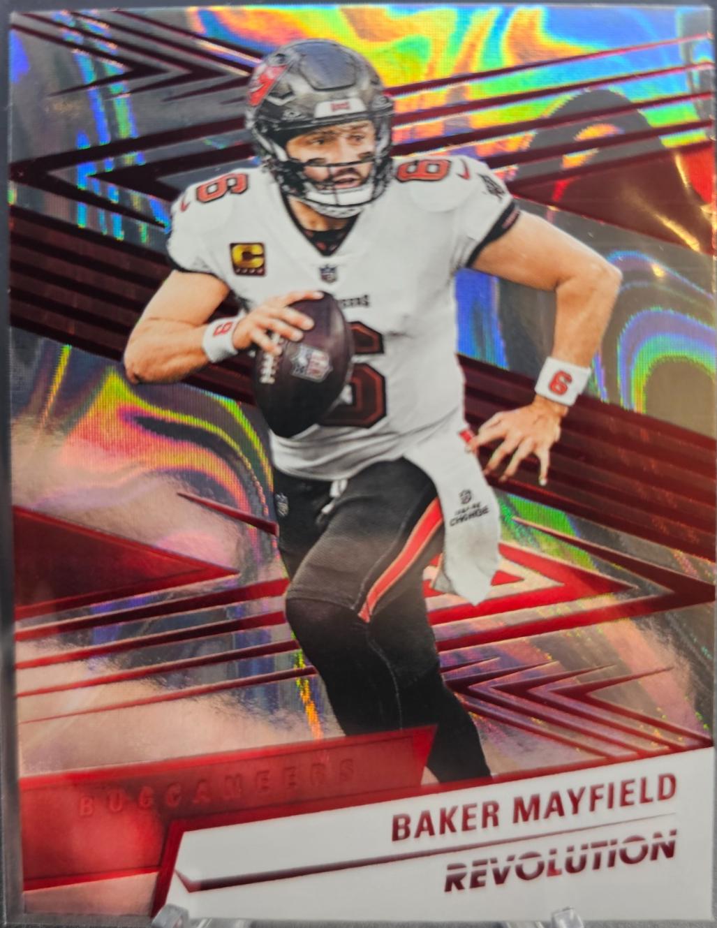 Baker Mayfield [Red Swirl] #87