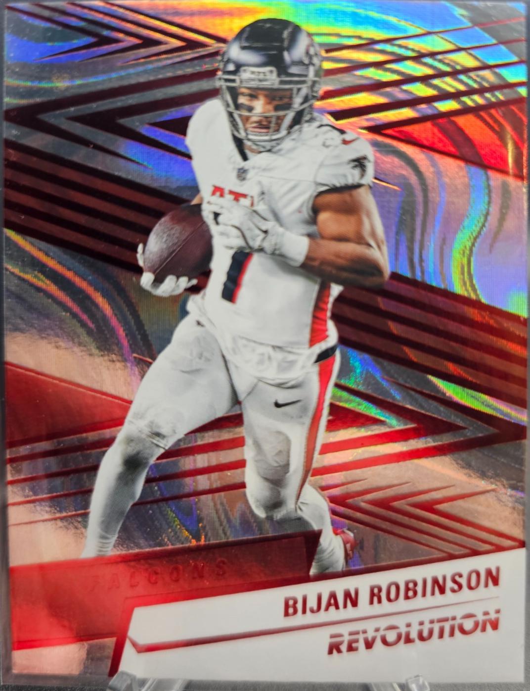 Bijan Robinson [Red Swirl] #122