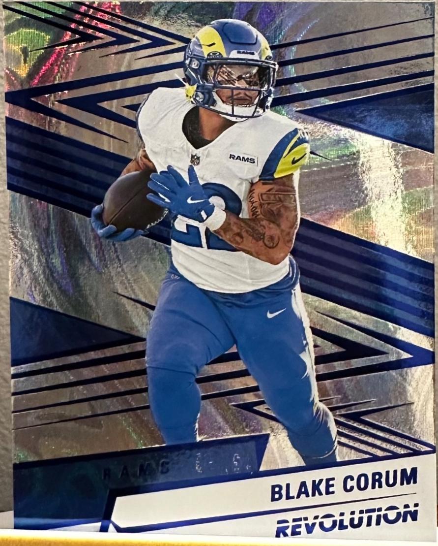 Blake Corum [Blue Swirl] #173