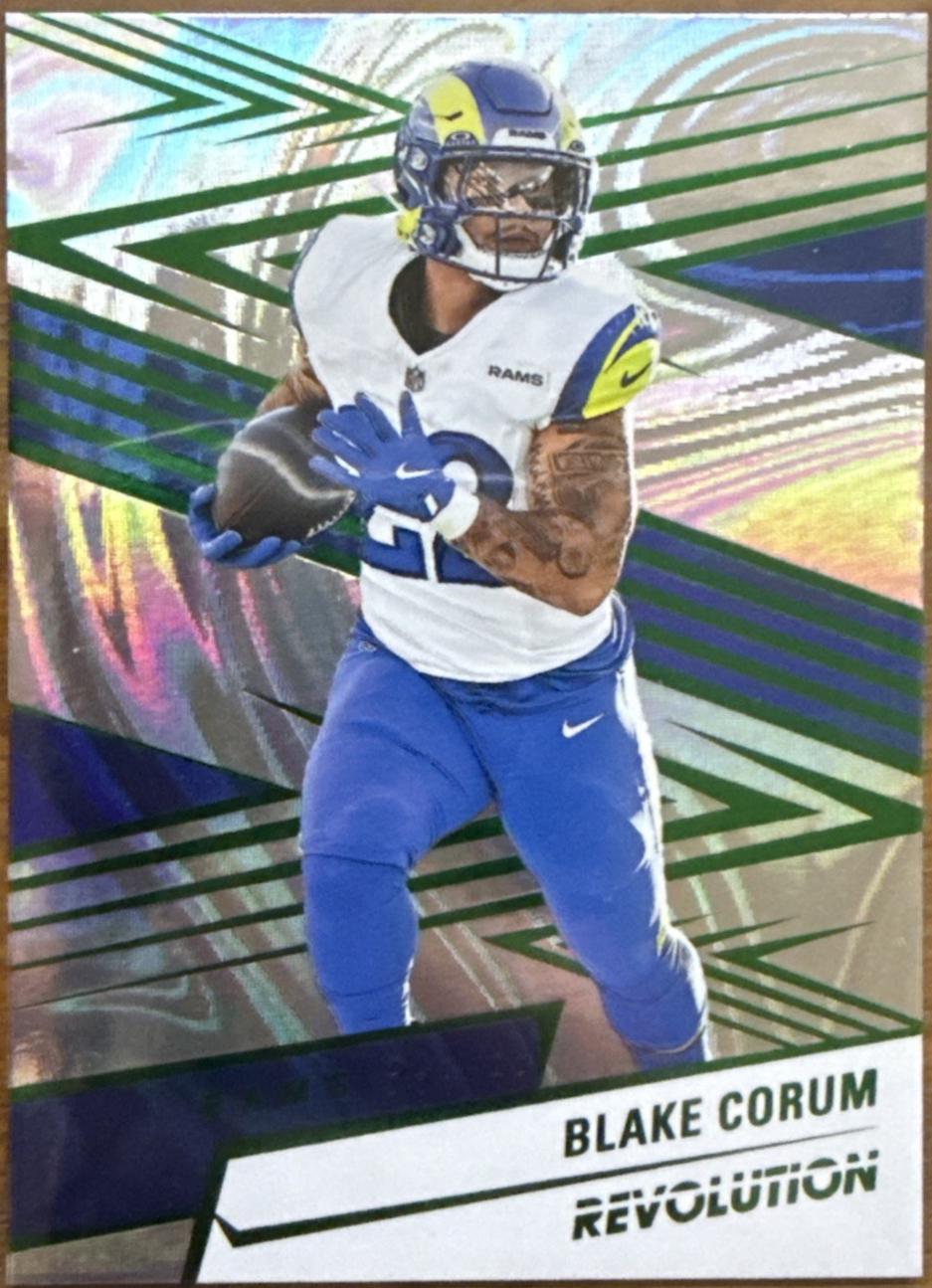 Blake Corum [Green Swirl] #173